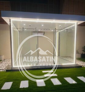 تصميم غرف زجاج بالدمام