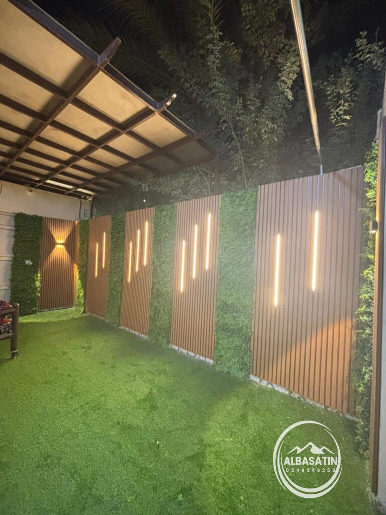 بديل الخشب والعشب