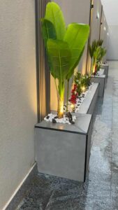 تصميم احواض زرع في الخبر