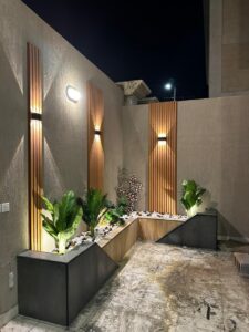 تصميم احواض زرع في الجبيل