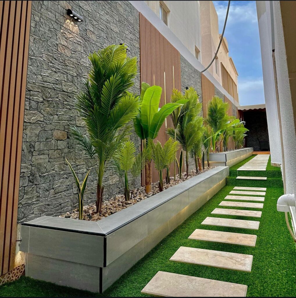 تصميم احواض زرع في الجبيل