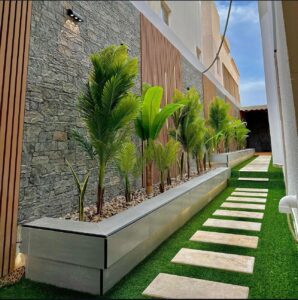 تصميم احواض زرع في الجبيل