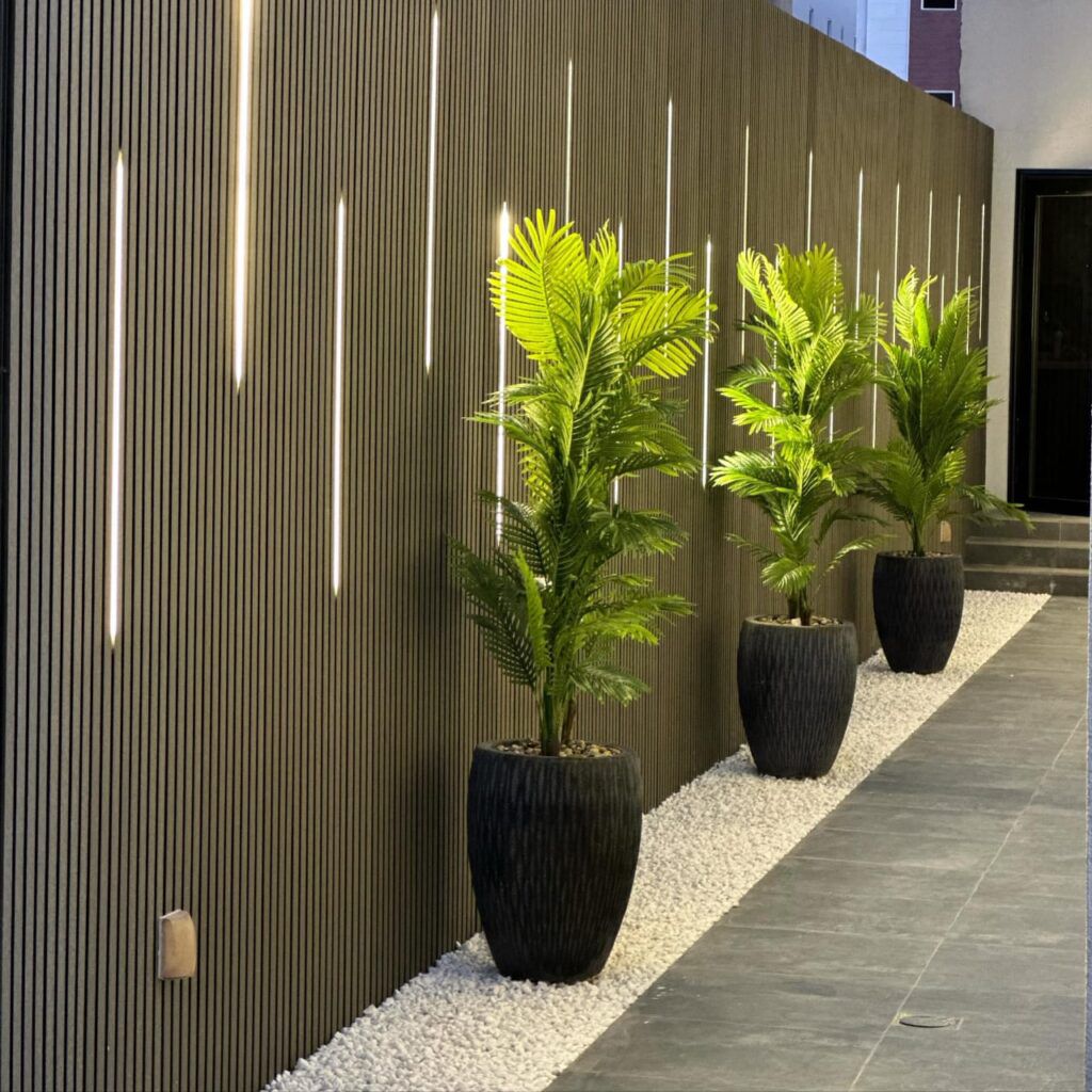 تركيب بديل الخشب الخارجي