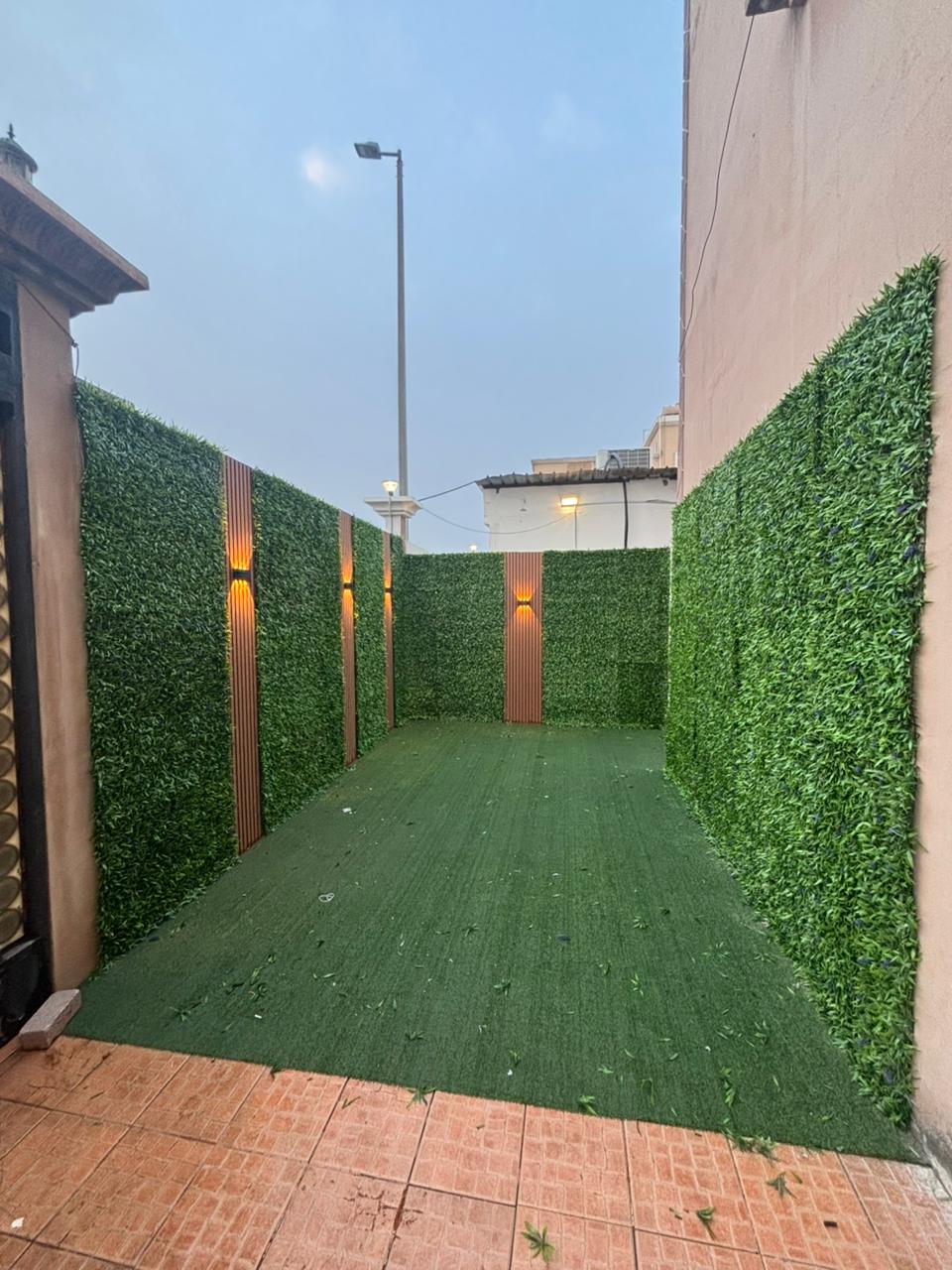 تركيب بديل الخشب الخارجي