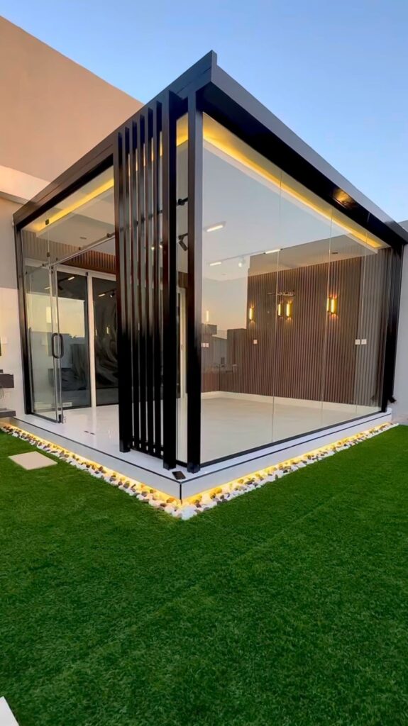 تصميم ارخص غرف زجاج في الدمام